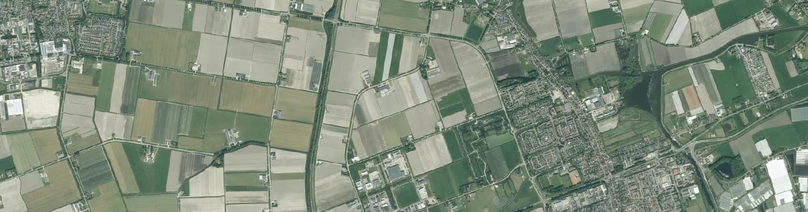 Luchtfoto van Oudkarspel