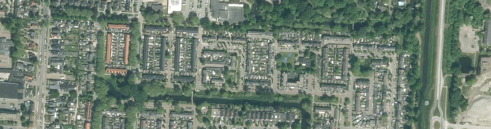 Luchtfoto van Schilderswijk