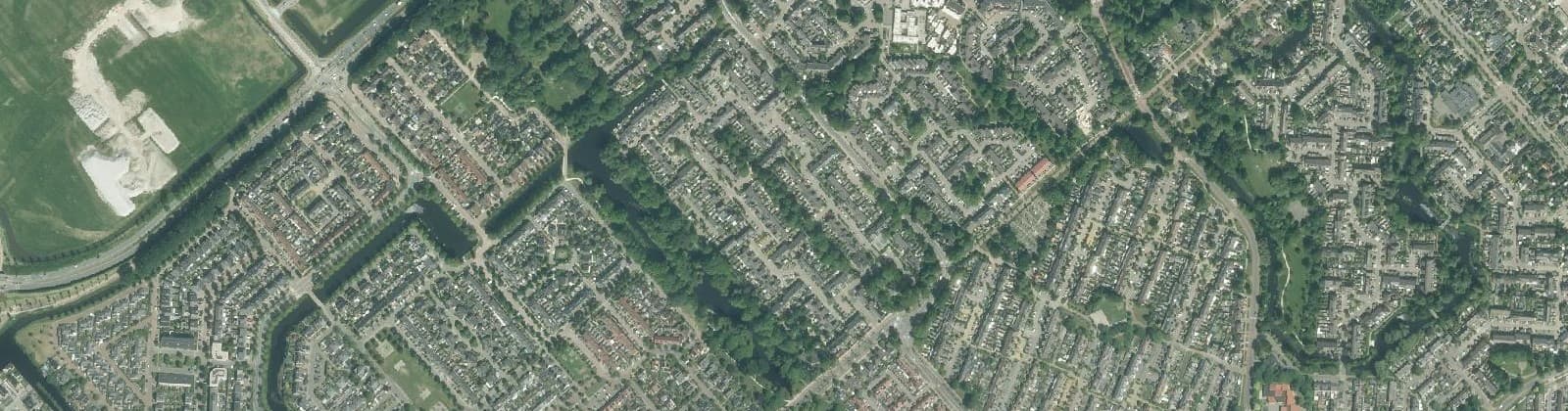 Luchtfoto van Edelstenenwijk
