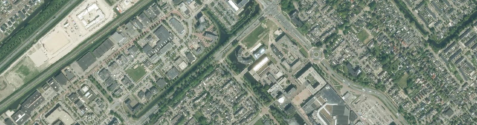 Luchtfoto van Stadshart