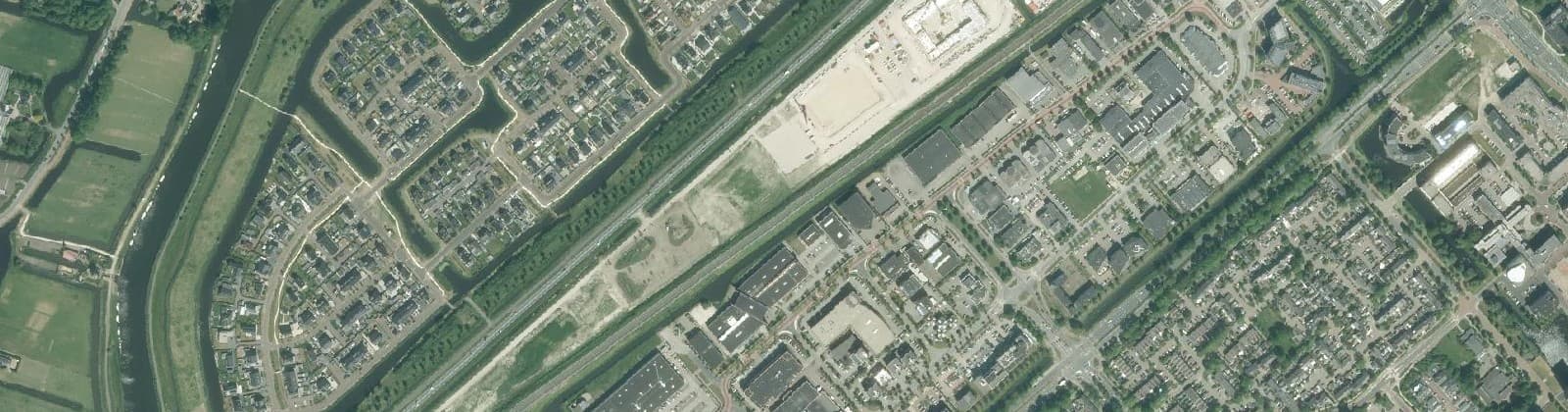 Luchtfoto van Broekhorn