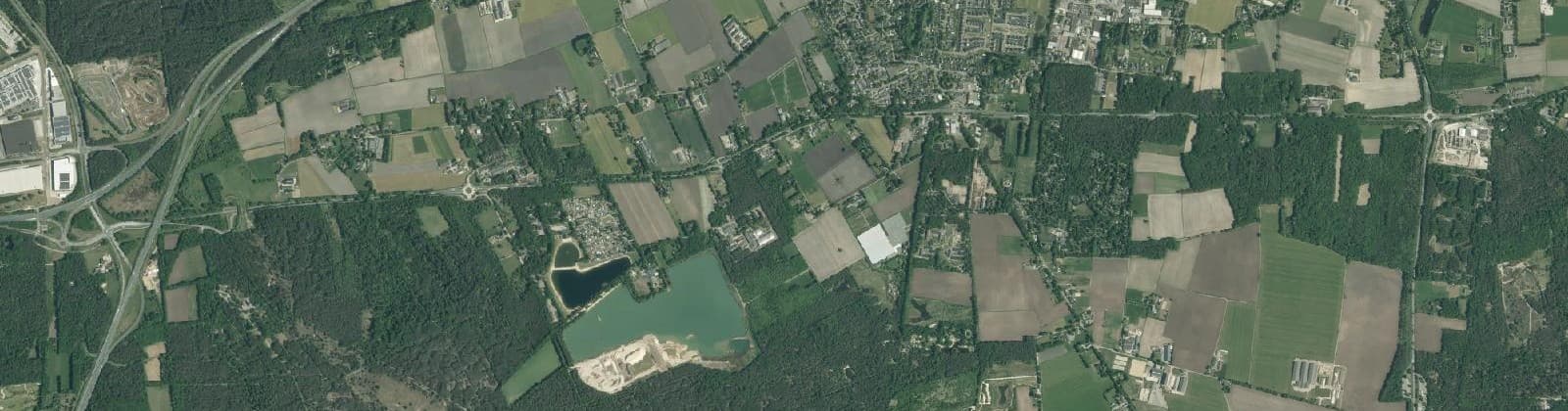Luchtfoto van Schaijk