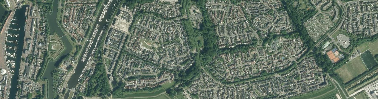 Luchtfoto van De Struyten