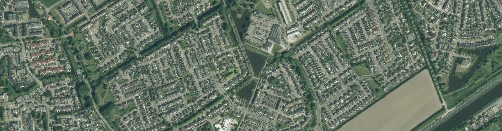 Luchtfoto van Den Bonsen Hoek