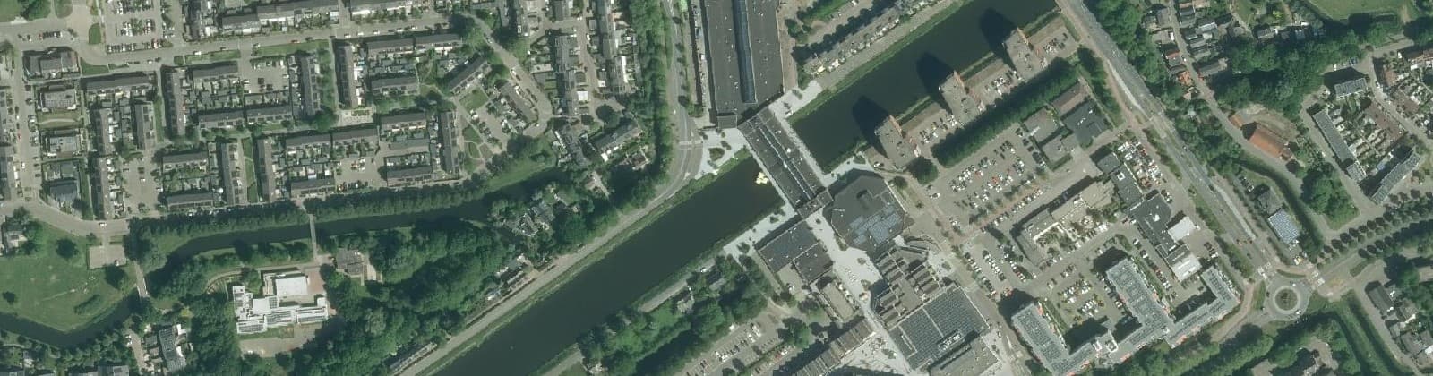 Luchtfoto van Centrumgebied
