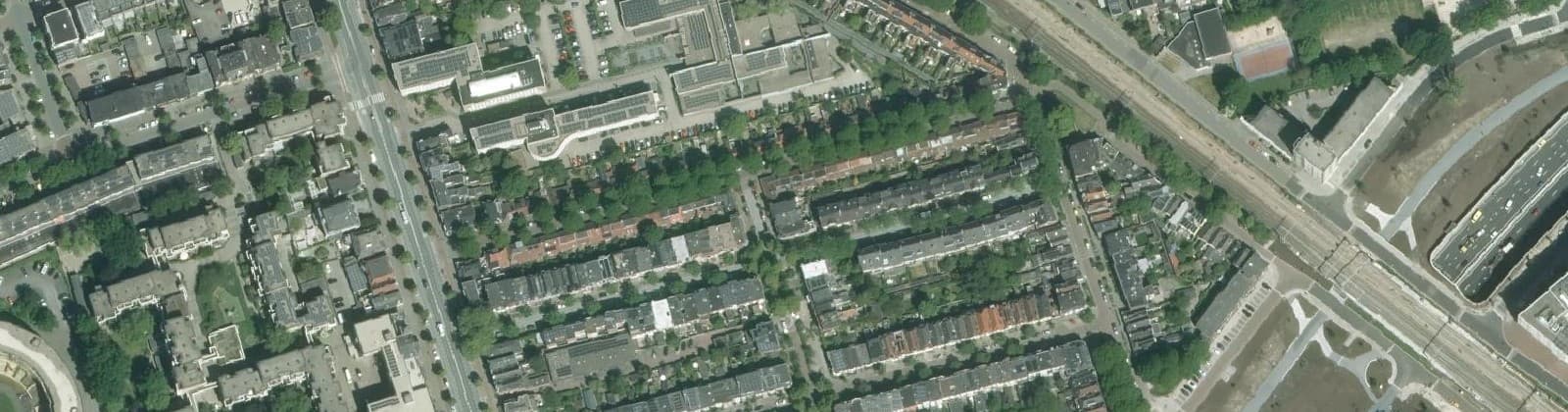 Luchtfoto van Herewegbuurt