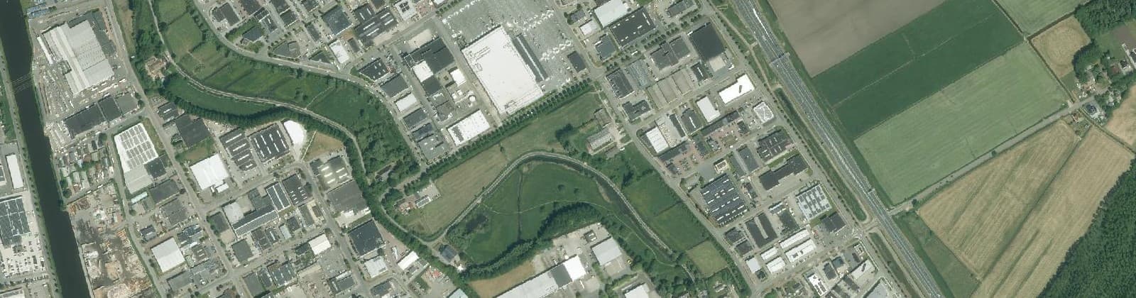 Luchtfoto van Eemspoort