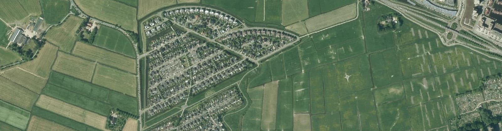 Luchtfoto van Gravenburg