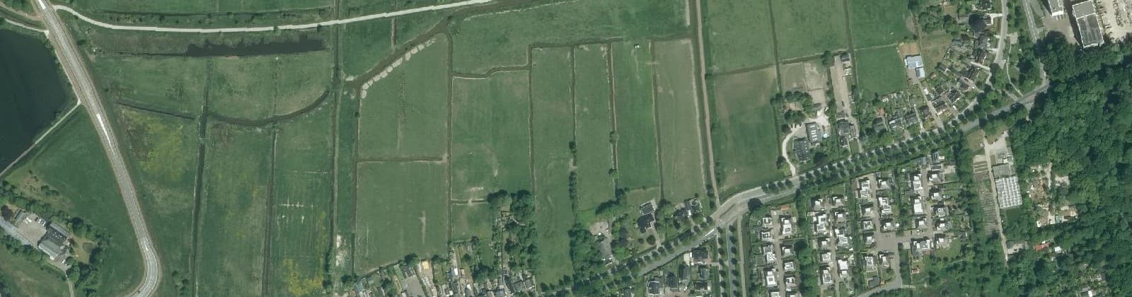 Luchtfoto van Bangeweer
