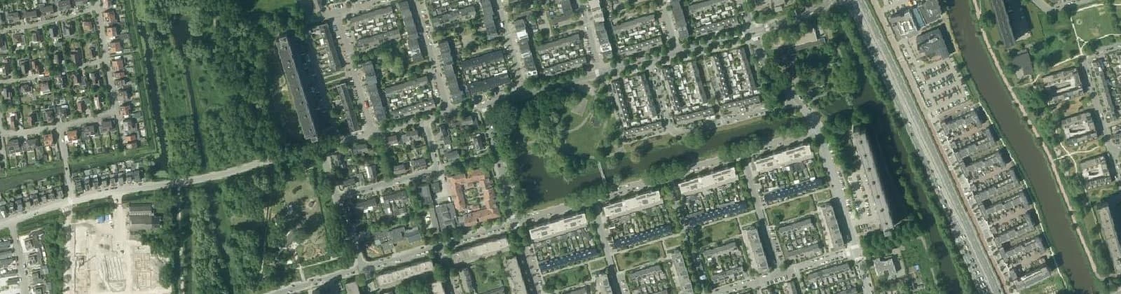 Luchtfoto van Vinkhuizen-Noord