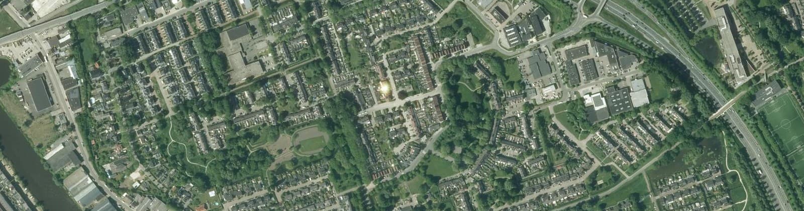 Luchtfoto van Ulgersmaborg