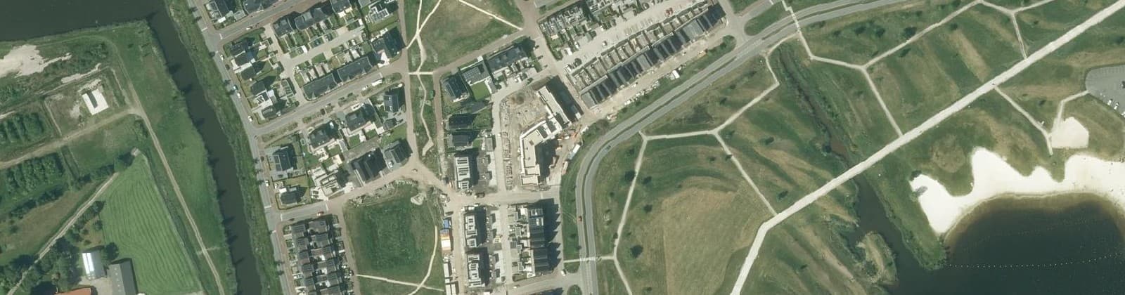 Luchtfoto van Groenewei
