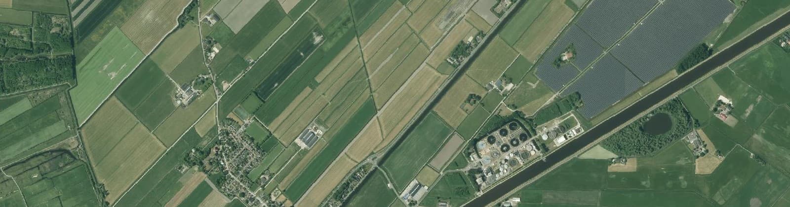Luchtfoto van Garmerwolde