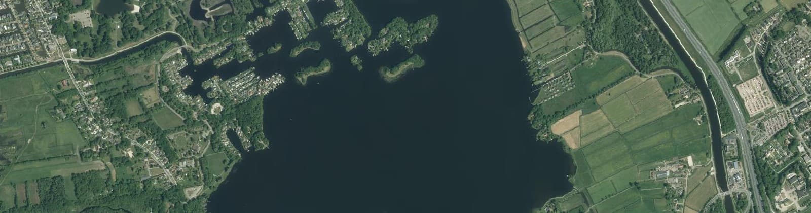 Luchtfoto van Paterswoldsemeer