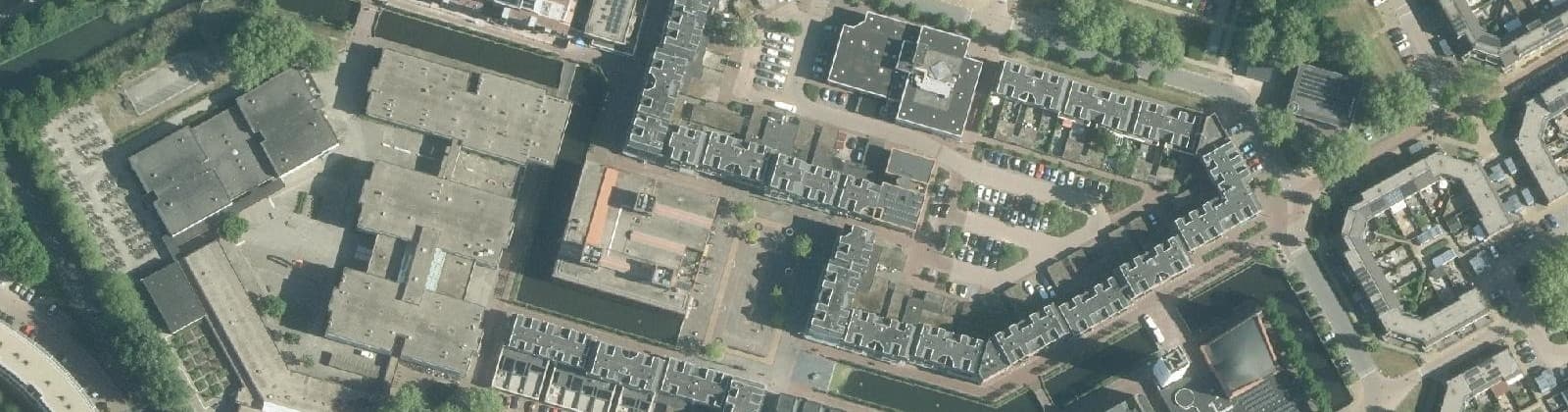 Luchtfoto van Centrum Haven Noord