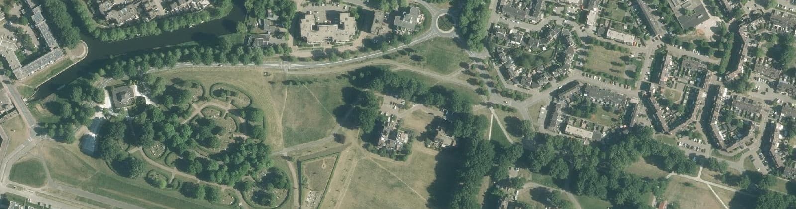 Luchtfoto van Rietmeent en Dijkmeent
