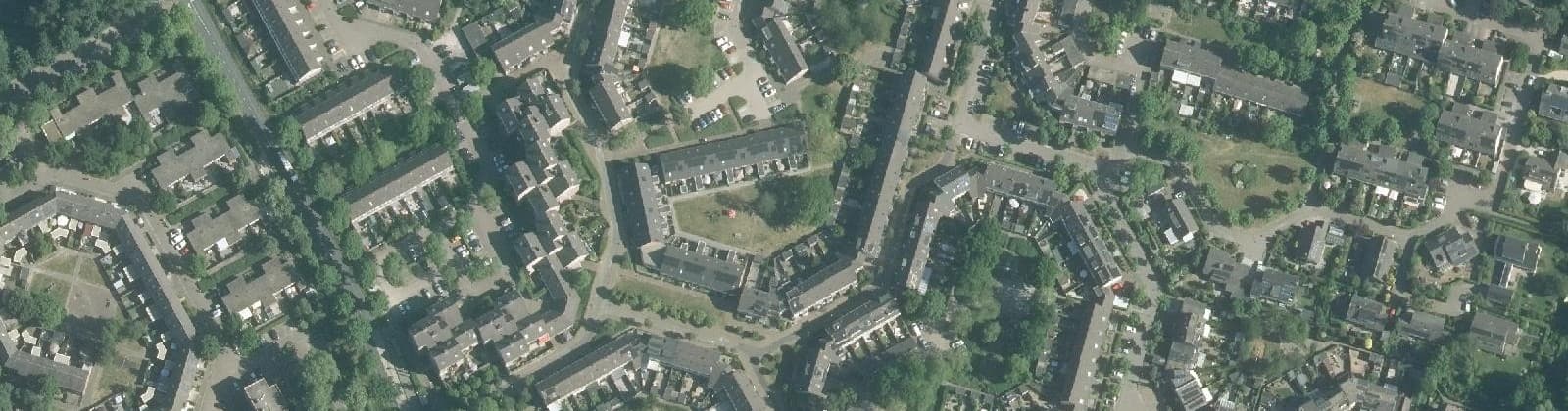 Luchtfoto van Hofmark, Redemark en Sportmark