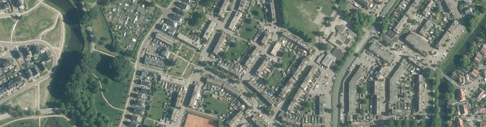 Luchtfoto van Bosgouw, Brongouw en Nijvergouw