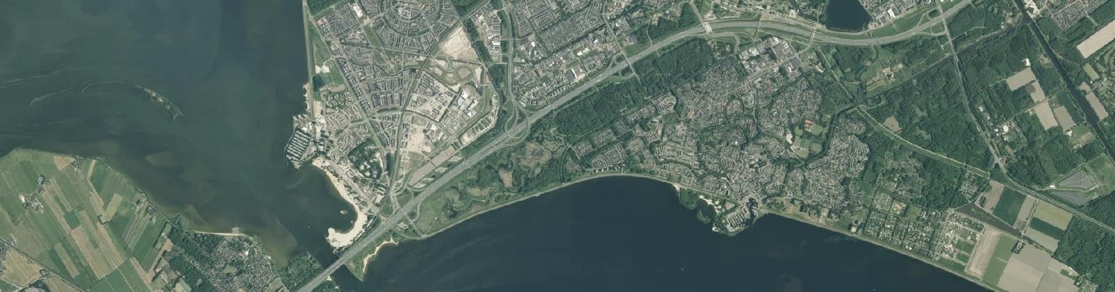 Luchtfoto van Overig Almere Haven West