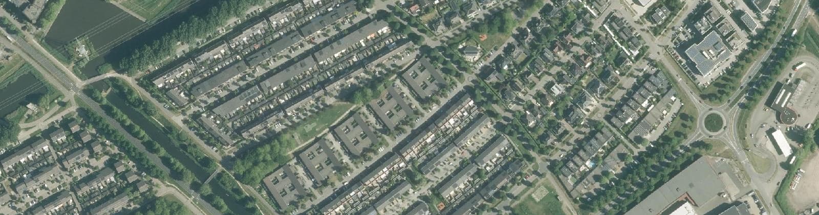 Luchtfoto van Tussen de Vaarten Z.- Midden oost