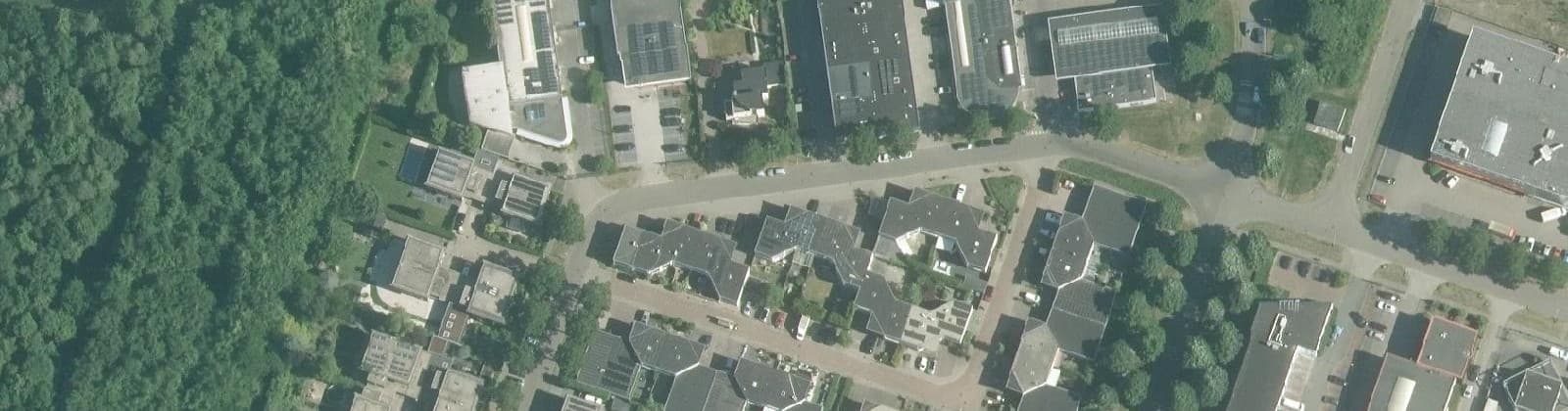 Luchtfoto van Bedrijventerrein Frezersplaats