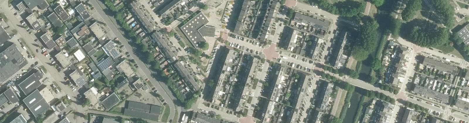 Luchtfoto van Muziekwijk Z.-West