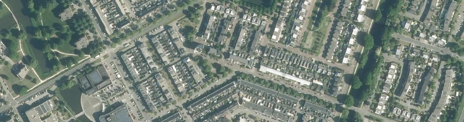 Luchtfoto van Literatuurwijk Midden-oost