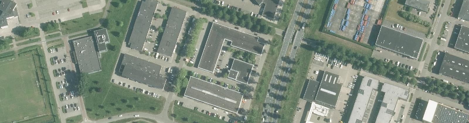 Luchtfoto van Markerkant Noord