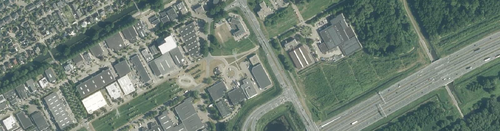 Luchtfoto van Gooisekant Oost