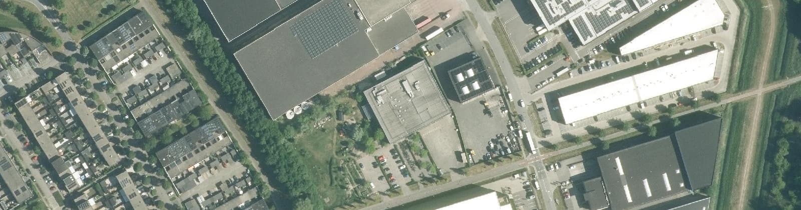 Luchtfoto van Sallandsekant Noordoost