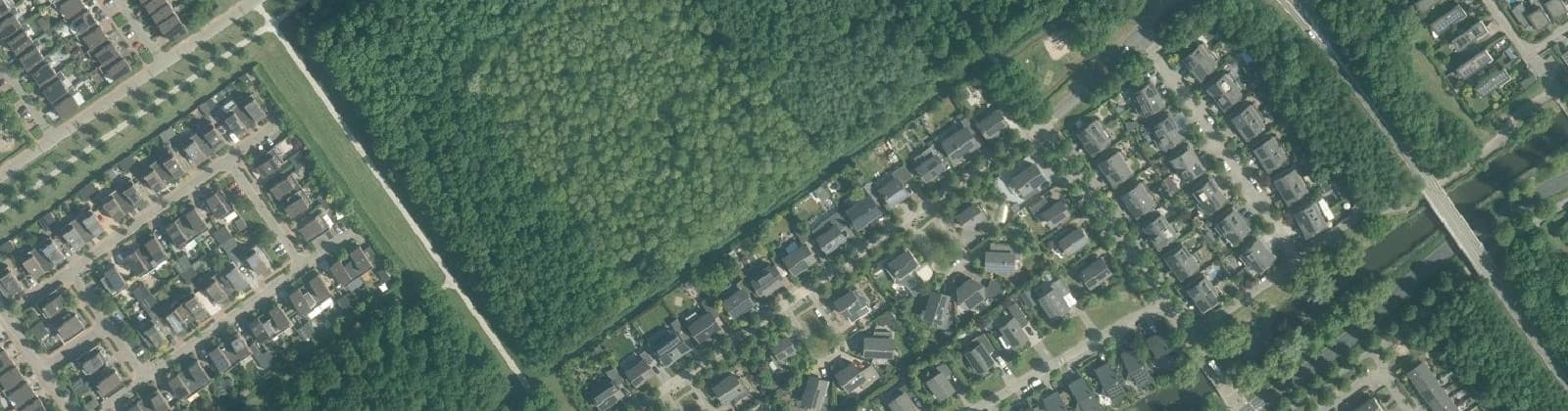 Luchtfoto van Seizoenenbuurt Noord