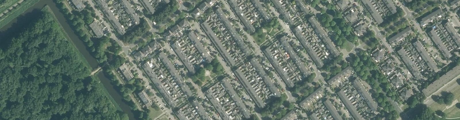 Luchtfoto van Seizoenenbuurt West