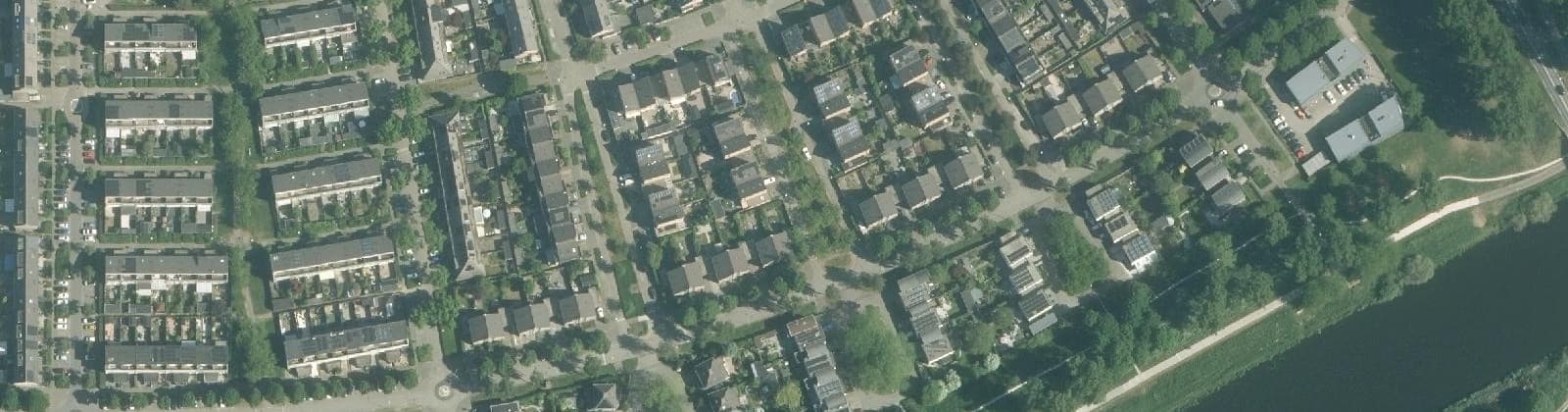 Luchtfoto van Faunabuurt Zuidoost