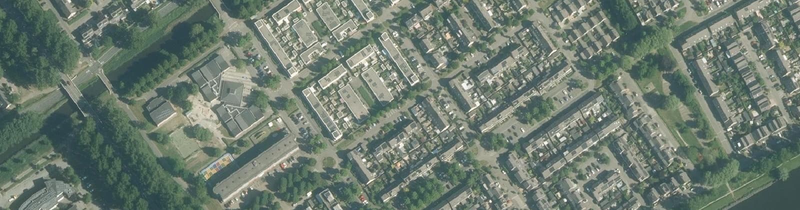 Luchtfoto van Bloemenbuurt Zuid