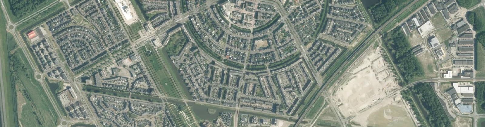 Luchtfoto van Homeruskwartier Zuid