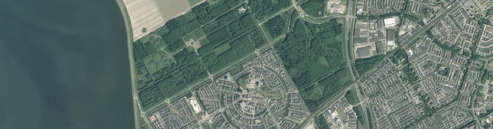 Luchtfoto van Overig Almere Poort Noord