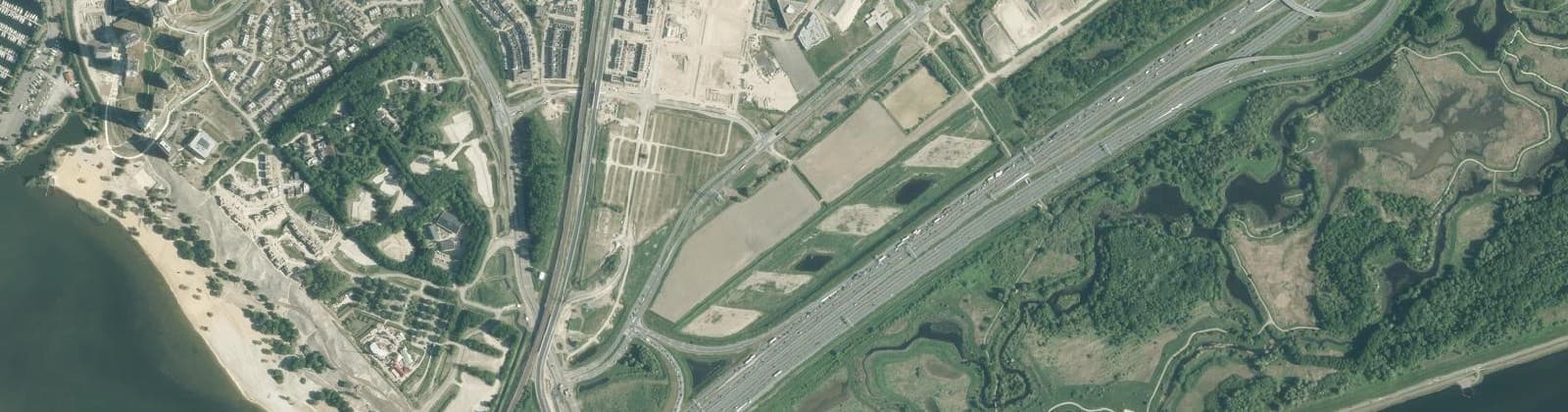 Luchtfoto van Overig Almere Poort Zuid