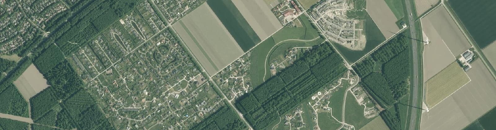 Luchtfoto van Oosterwold Zuid