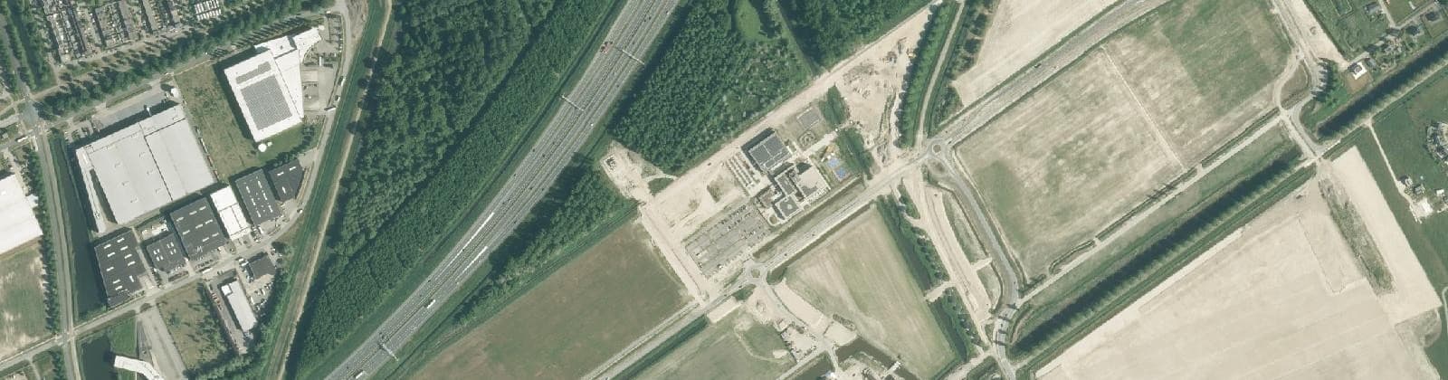 Luchtfoto van Twentsekant (brt)