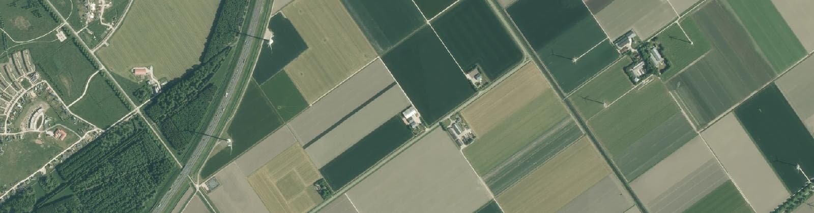 Luchtfoto van Overig Almere Hout Oost