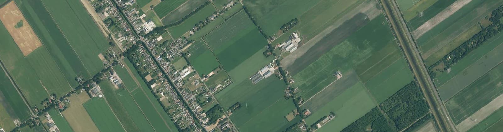 Luchtfoto van Musselkanaal Noord