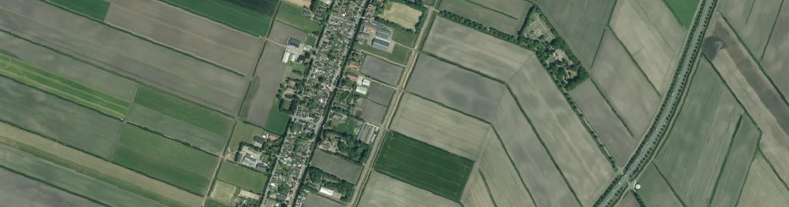 Luchtfoto van Boven-Wildervank