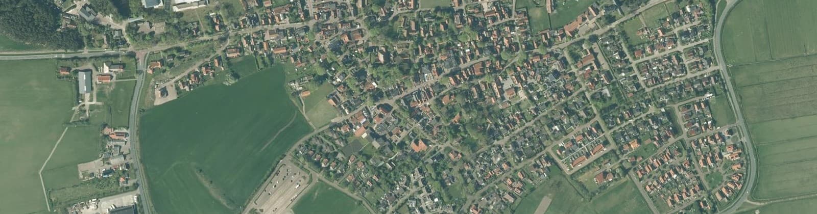 Luchtfoto van Nes