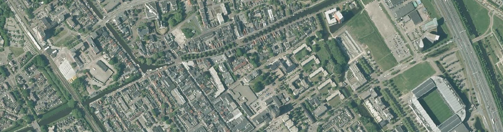 Luchtfoto van Centrum