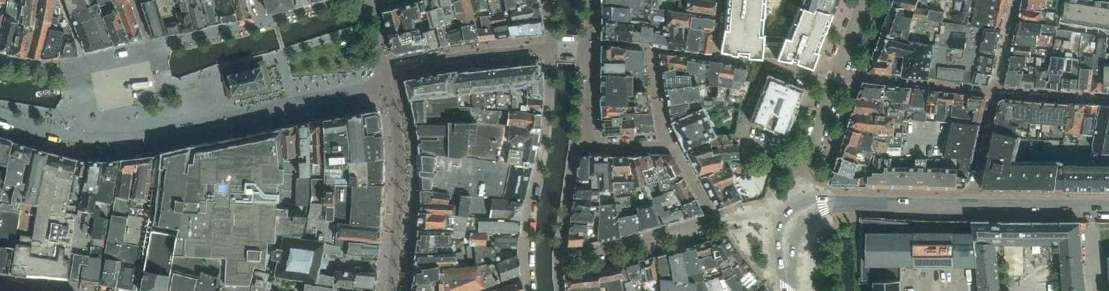Luchtfoto van De Waag