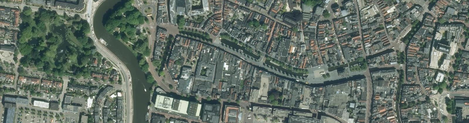 Luchtfoto van Nieuwestad