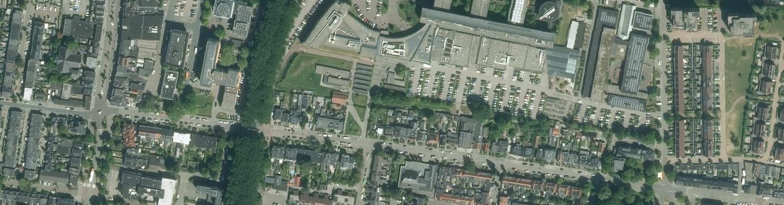 Luchtfoto van Huizum-Bornia