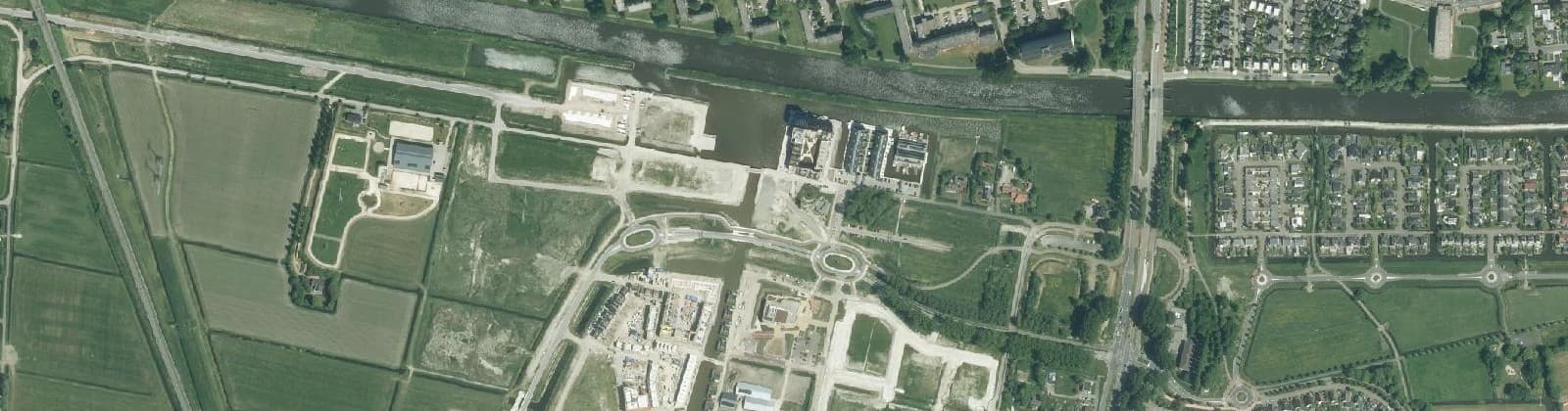 Luchtfoto van Havenstêd