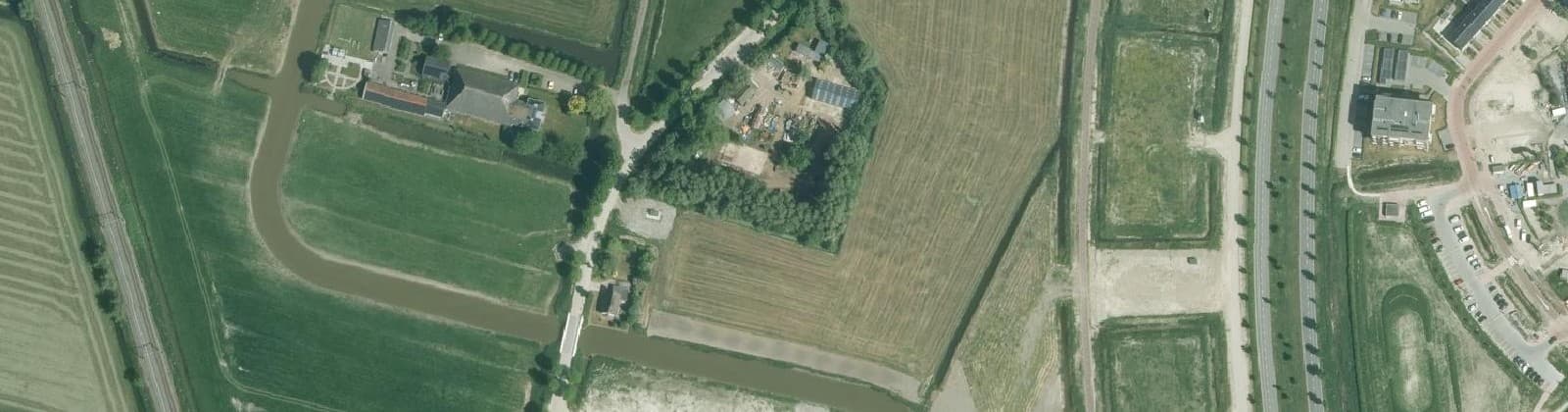 Luchtfoto van Barrahûs