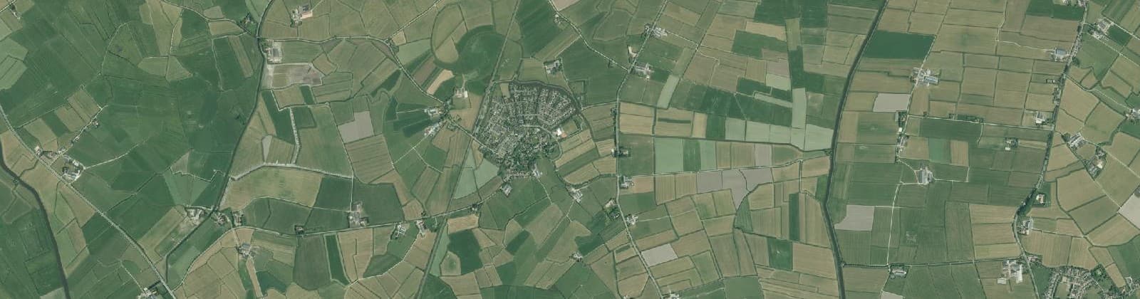 Luchtfoto van Buitengebied Mantgum